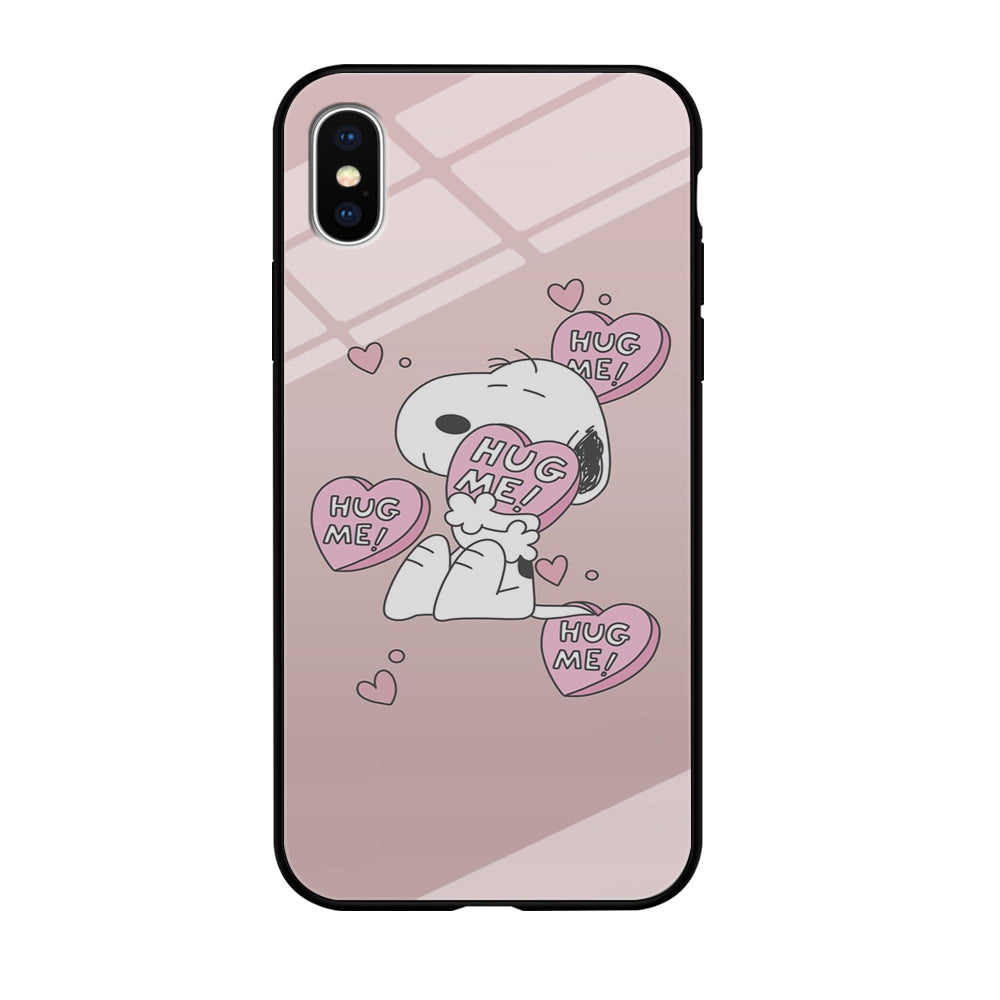 Snoopy Want A Hug iPhone XS Case