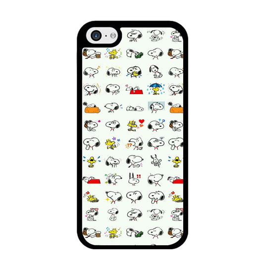 Snoopy White Emoji iPhone 5 | 5s Case - carneyforia