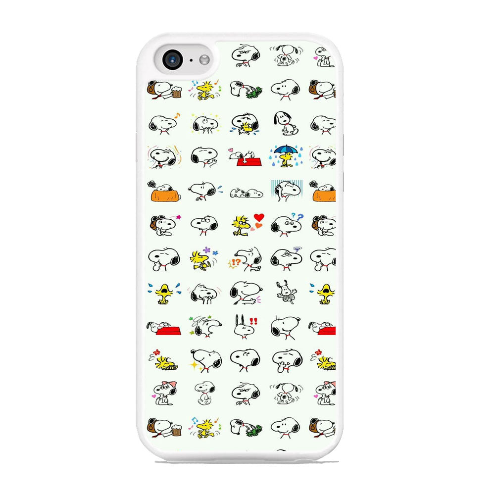 Snoopy White Emoji iPhone 6 | 6s Case - carneyforia