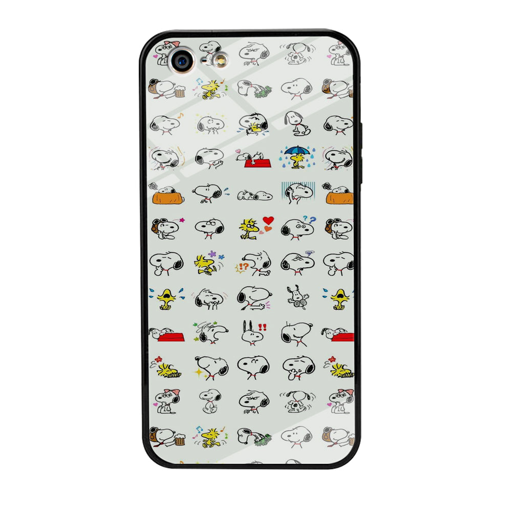 Snoopy White Emoji iPhone 5 | 5s Case - carneyforia