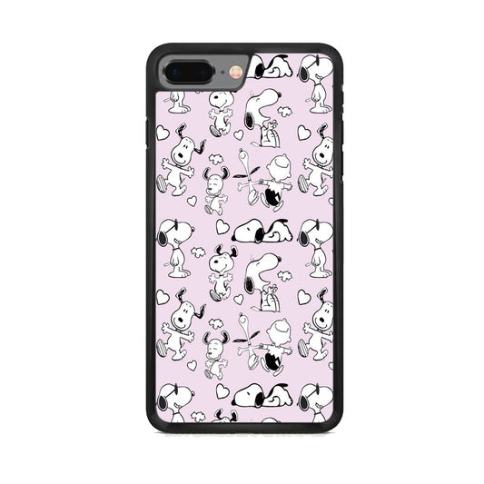 Snoopy and Charlie Happiness iPhone 8 Plus Case