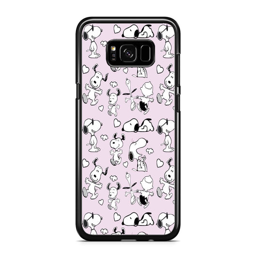 Snoopy and Charlie Happiness Samsung Galaxy S8 Plus Case