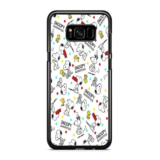 Snoopy and Woodstock Samsung Galaxy S8 Plus Case