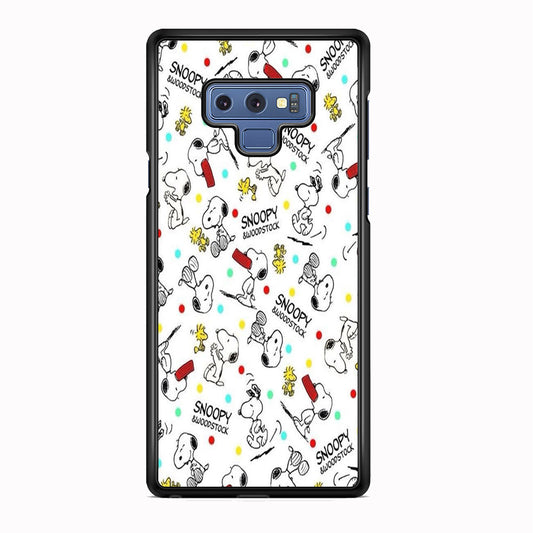 Snoopy and Woodstock Samsung Galaxy Note 9 Case
