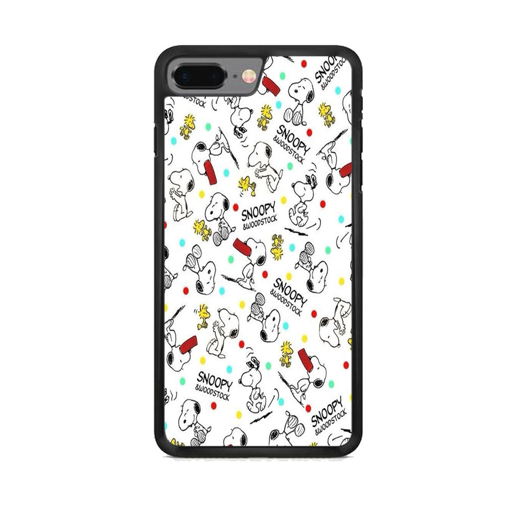 Snoopy and Woodstock iPhone 8 Plus Case