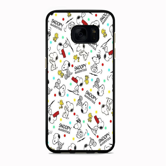 Snoopy and Woodstock Samsung Galaxy S7 Edge Case