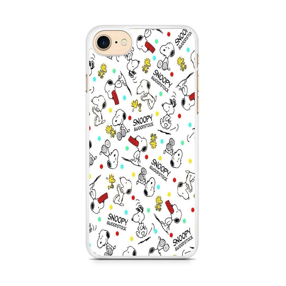 Snoopy and Woodstock iPhone 8 Case