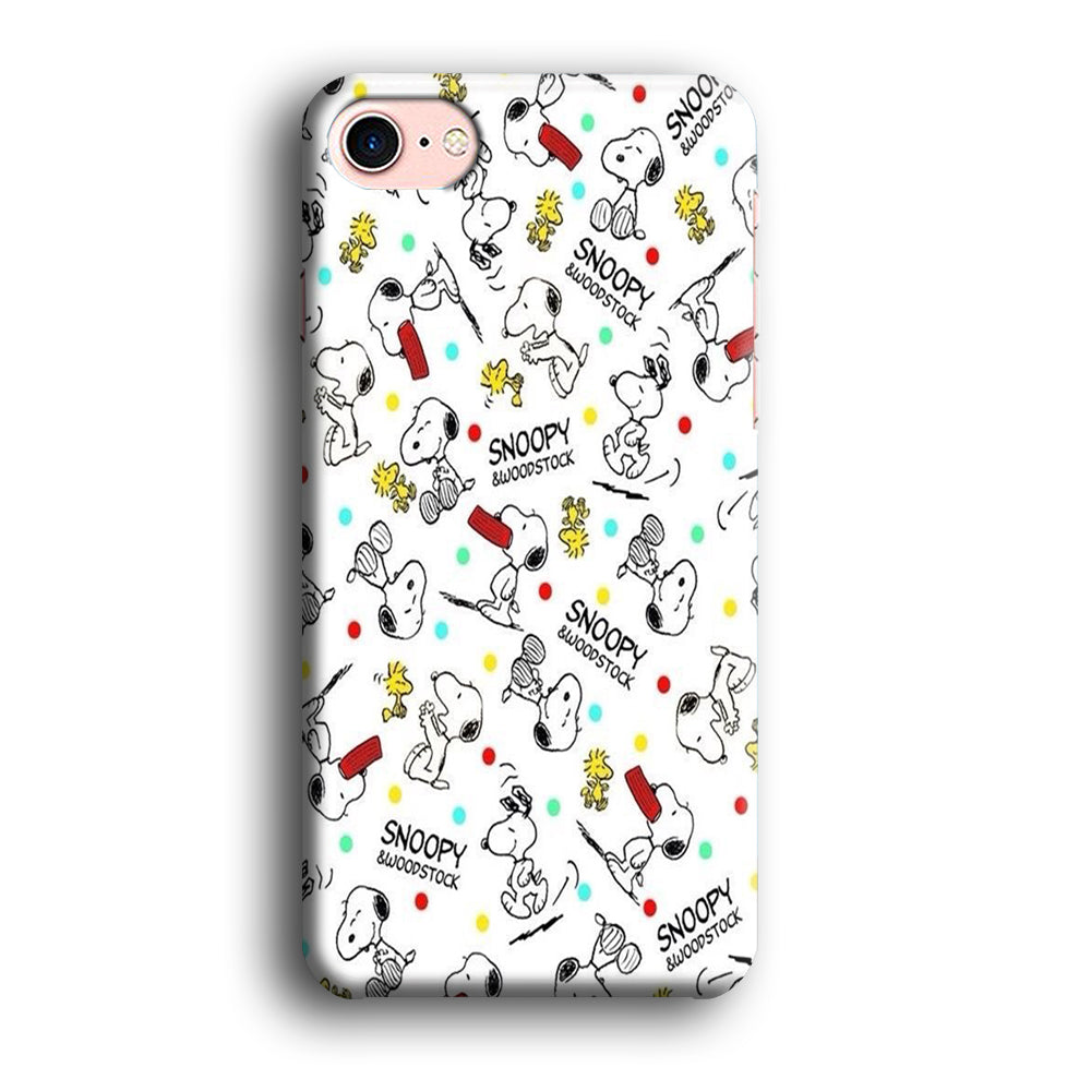 Snoopy and Woodstock iPhone 8 Case