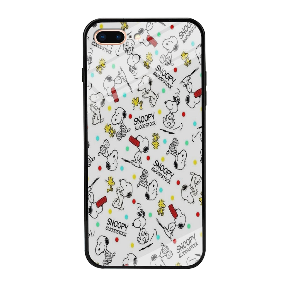 Snoopy and Woodstock iPhone 8 Plus Case