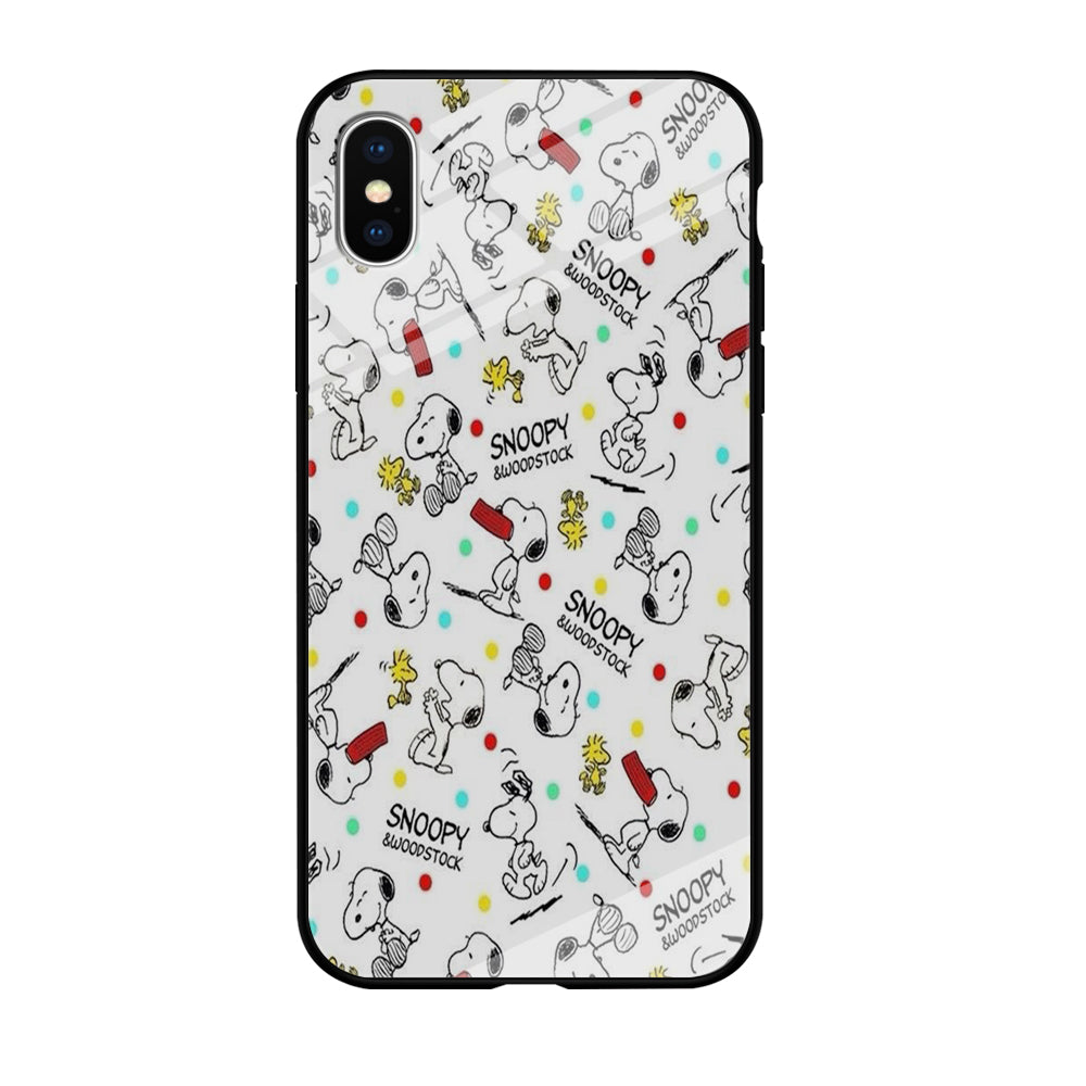 Snoopy and Woodstock iPhone X Case