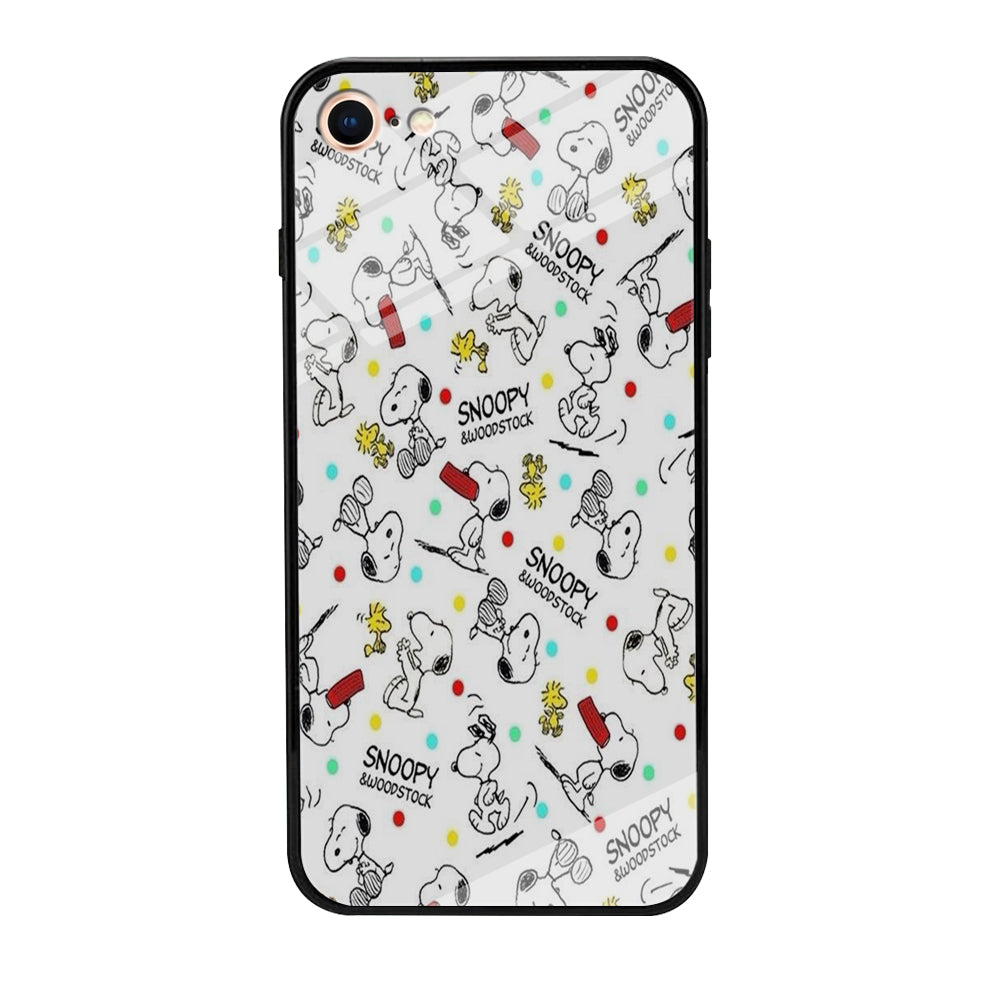 Snoopy and Woodstock iPhone 8 Case