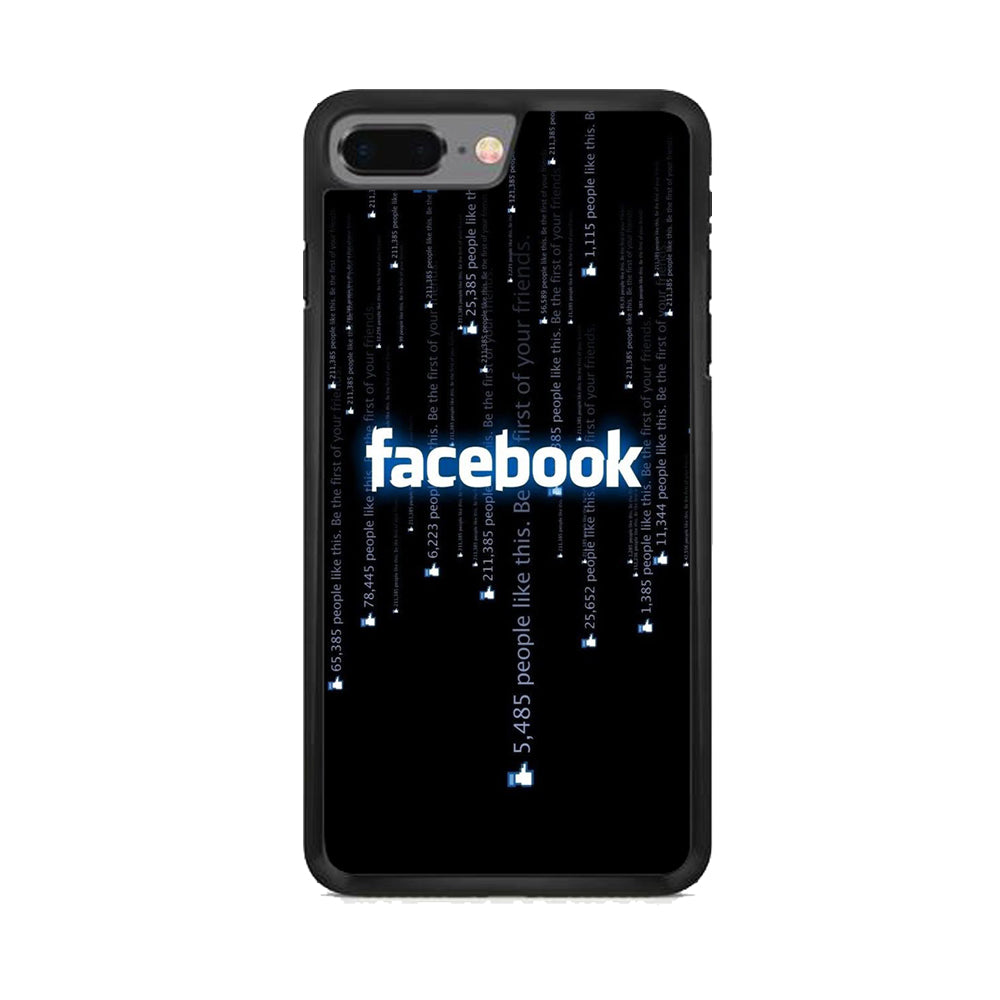 Social Media Facebook Matrix Progam iPhone 7 Plus Case