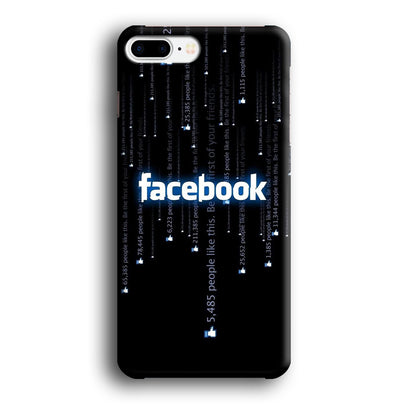 Social Media Facebook Matrix Progam iPhone 8 Plus Case