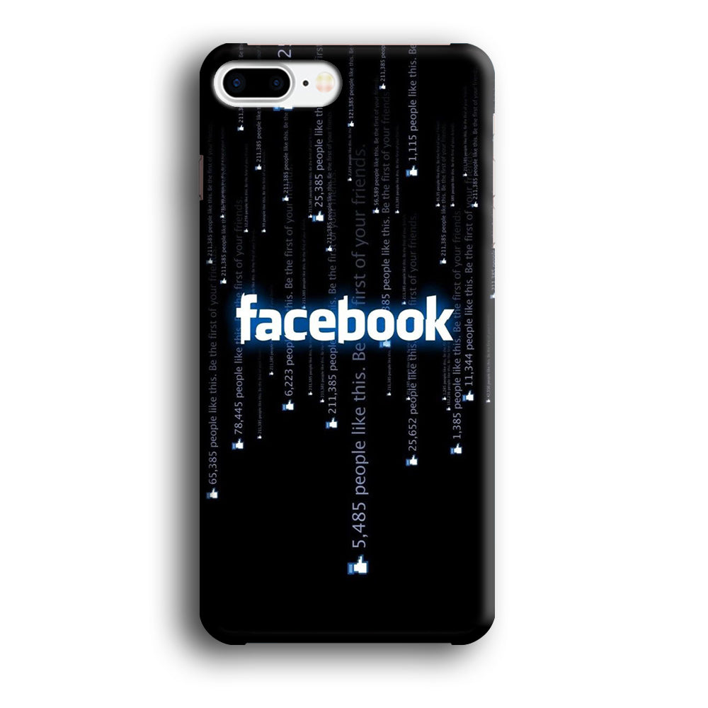 Social Media Facebook Matrix Progam iPhone 7 Plus Case