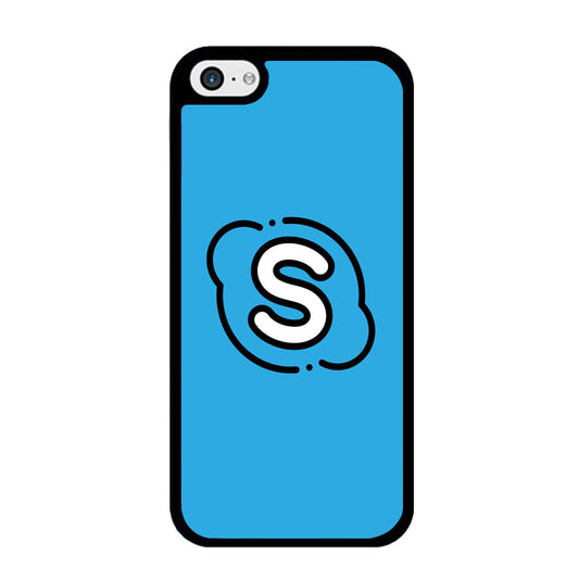 Social Media Skype Blue iPhone 5 | 5s Case - Carneyforia