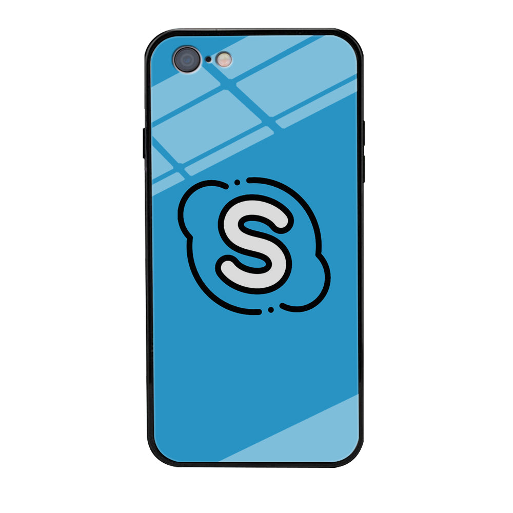 Social Media Skype Blue iPhone 6 Plus | 6s Plus Case