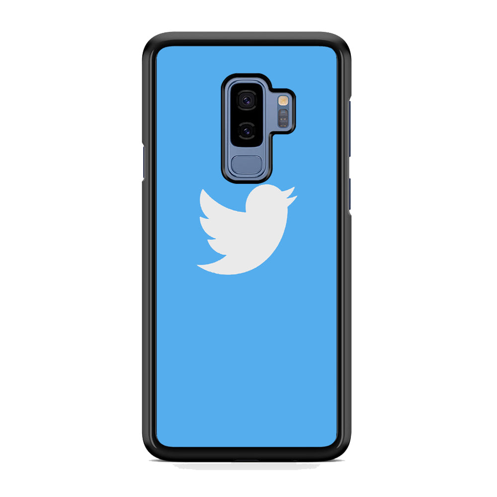 Social Media Twitter Logo Samsung Galaxy S9 Plus Case