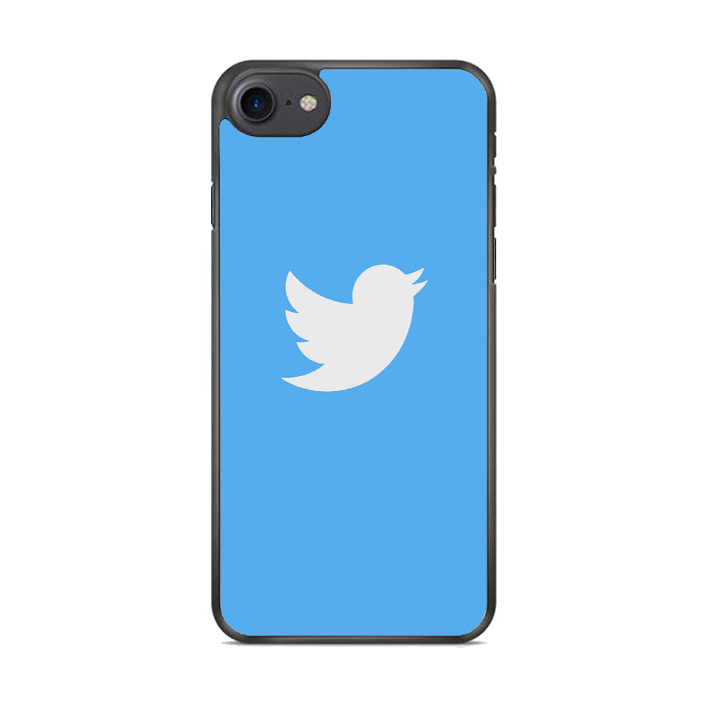 Social Media Twitter Logo iPhone 8 Case