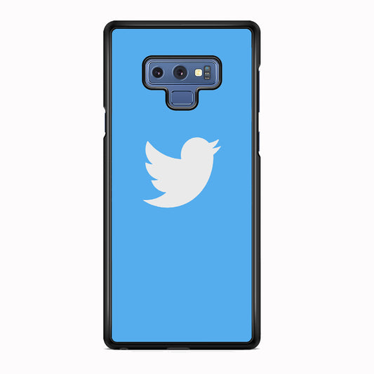 Social Media Twitter Logo Samsung Galaxy Note 9 Case