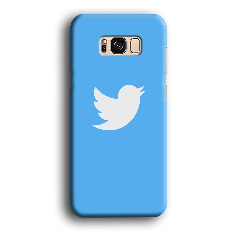 Social Media Twitter Logo Samsung Galaxy S8 Case