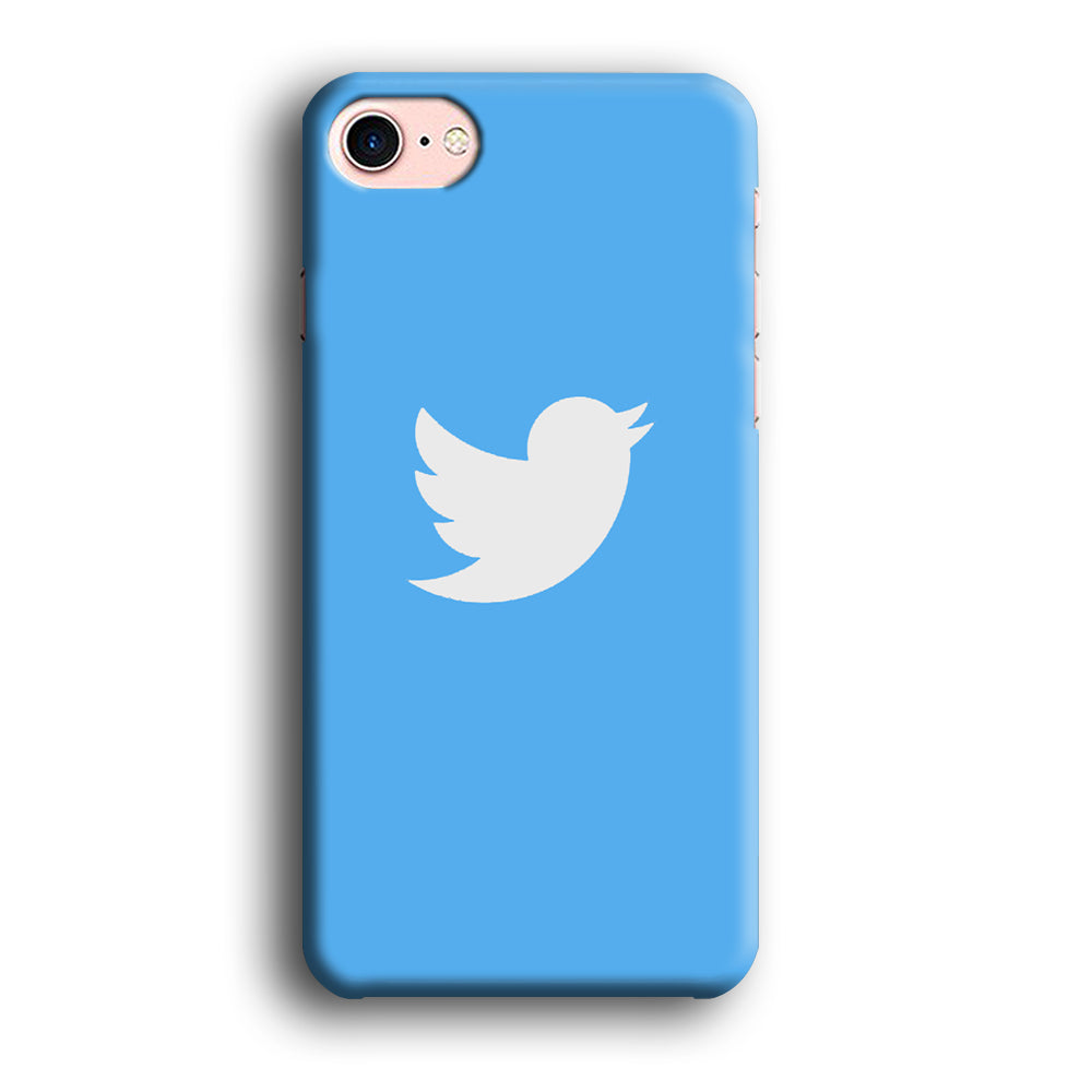 Social Media Twitter Logo iPhone 8 Case