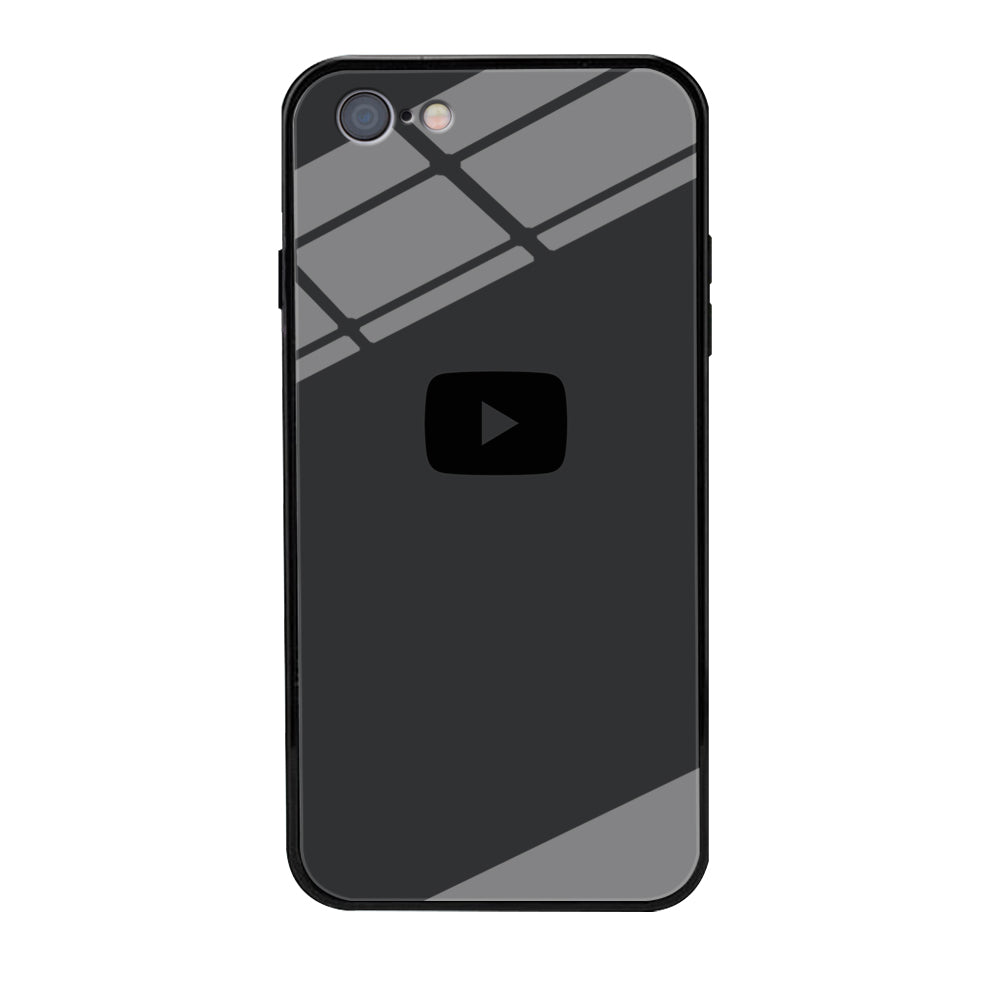 Social Media Youtube Play Button Grey iPhone 6 Plus | 6s Plus Case