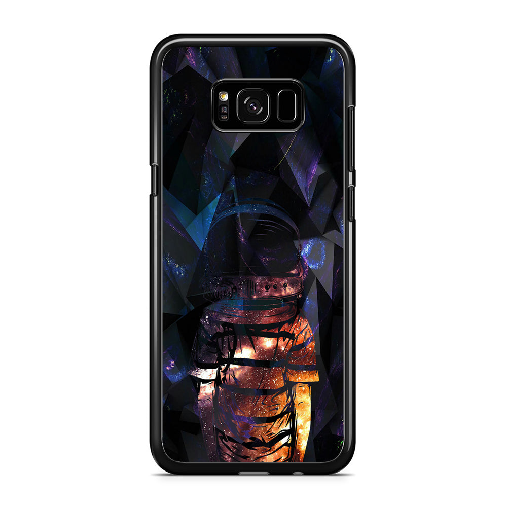 Space Boy Dark Silhouette Samsung Galaxy S8 Case