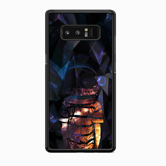 Space Boy Dark Silhouette Samsung Galaxy Note 8 Case