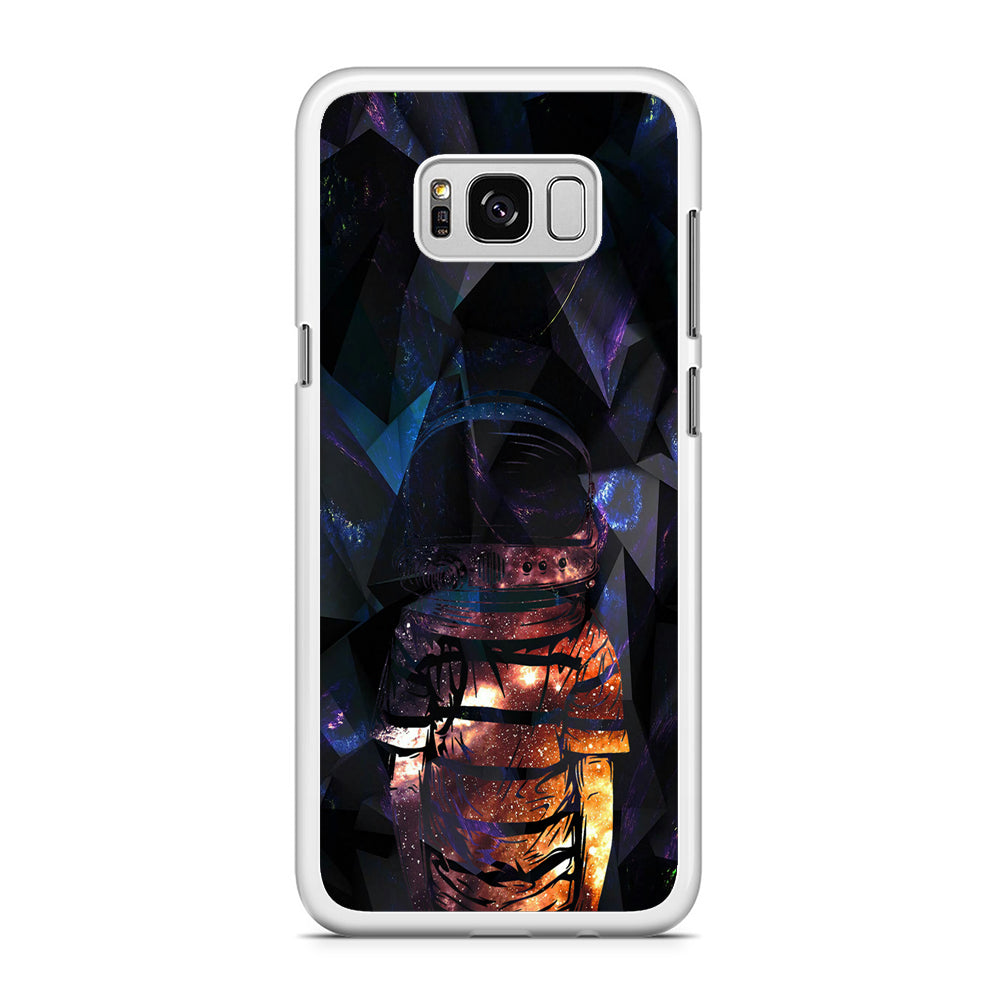 Space Boy Dark Silhouette Samsung Galaxy S8 Case