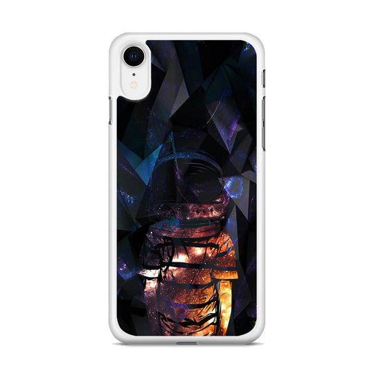Space Boy Dark Silhouette iPhone XR Case