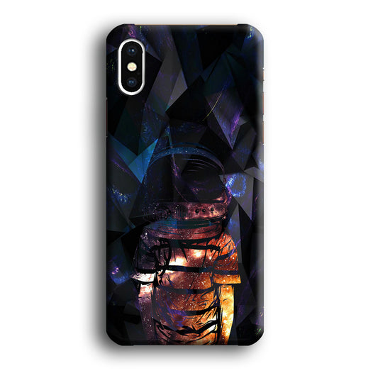 Space Boy Dark Silhouette iPhone XS MAX Case