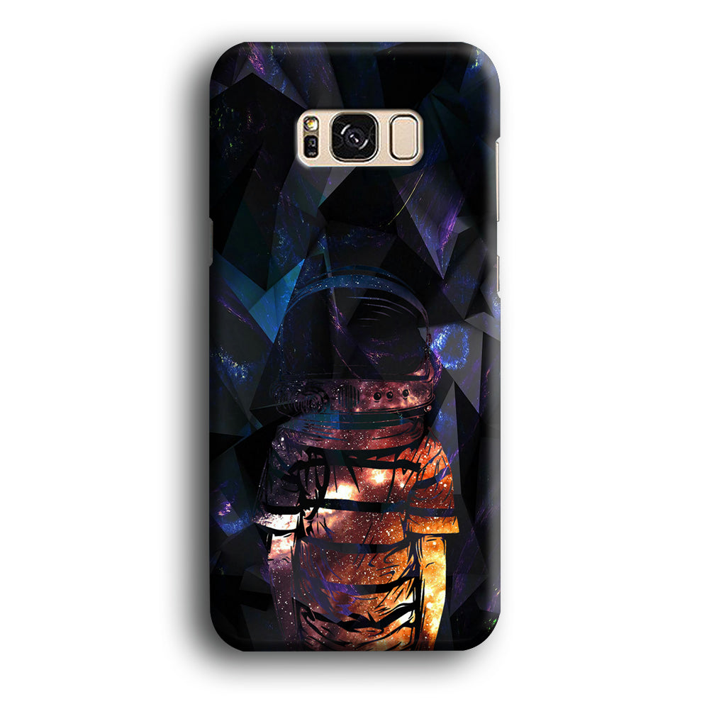 Space Boy Dark Silhouette Samsung Galaxy S8 Case