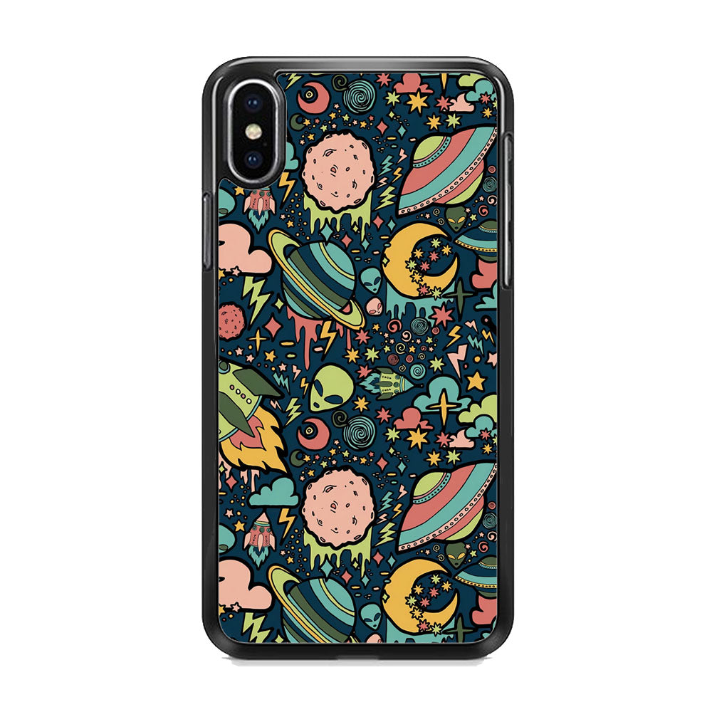 Space Content Art iPhone XS Case