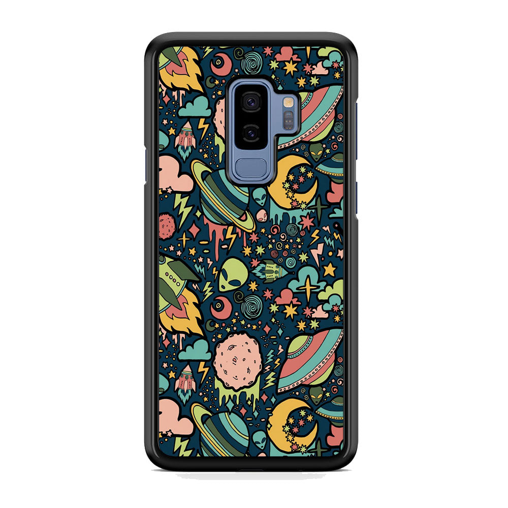 Space Content Art Samsung Galaxy S9 Plus Case