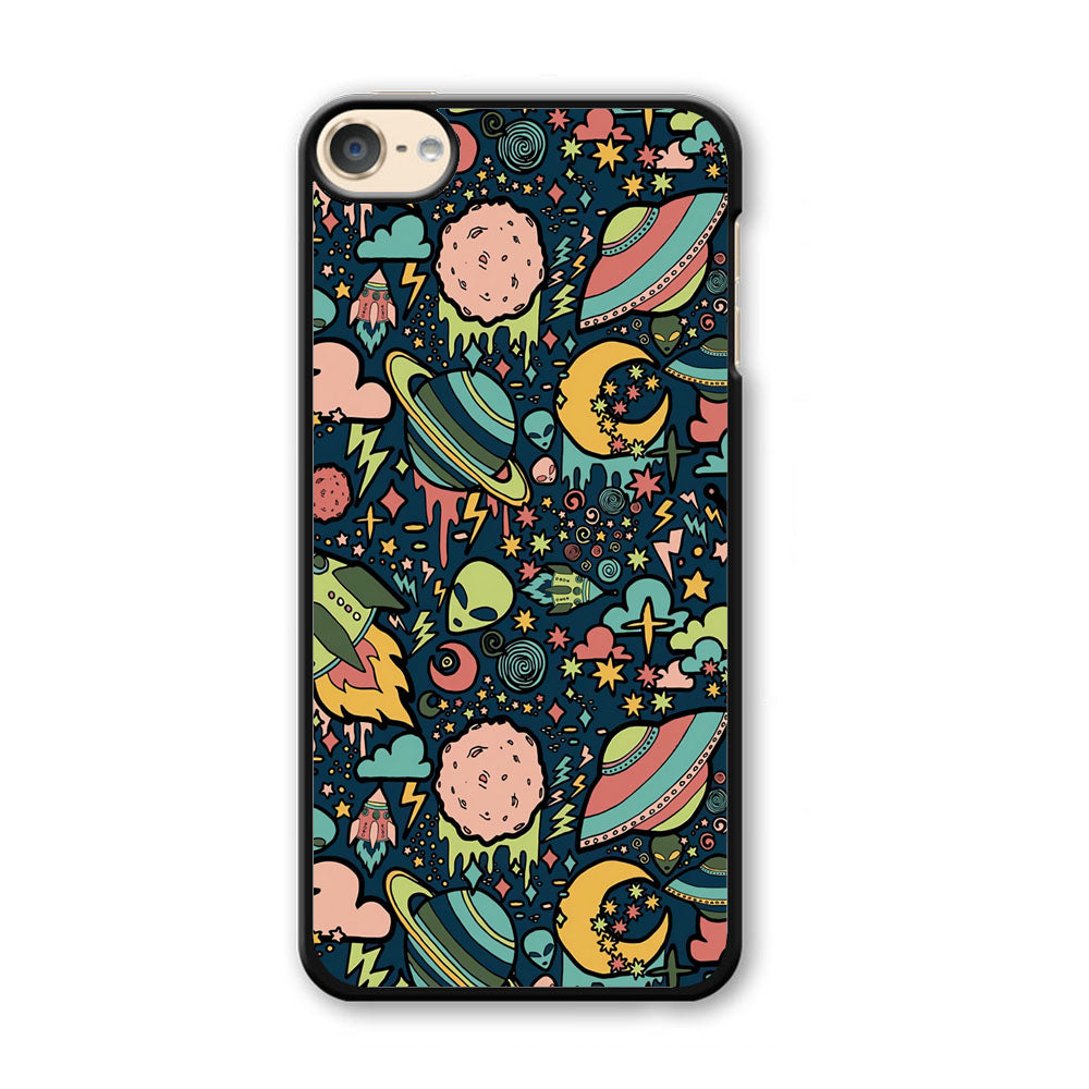 Space Content Art iPod Touch 6 Case