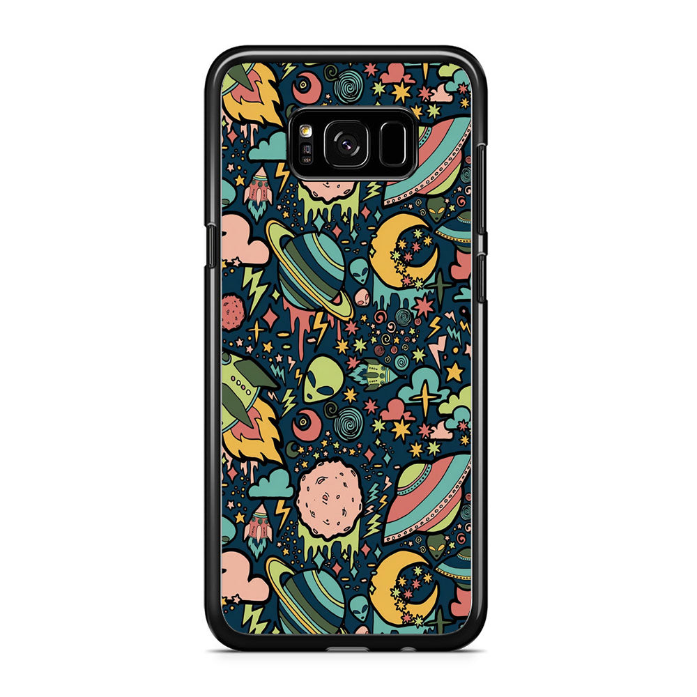 Space Content Art Samsung Galaxy S8 Plus Case