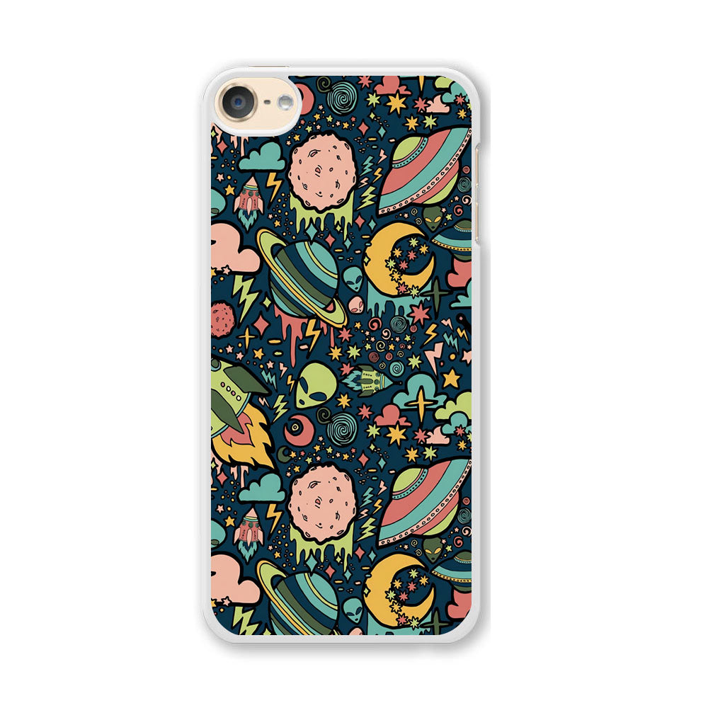 Space Content Art iPod Touch 6 Case