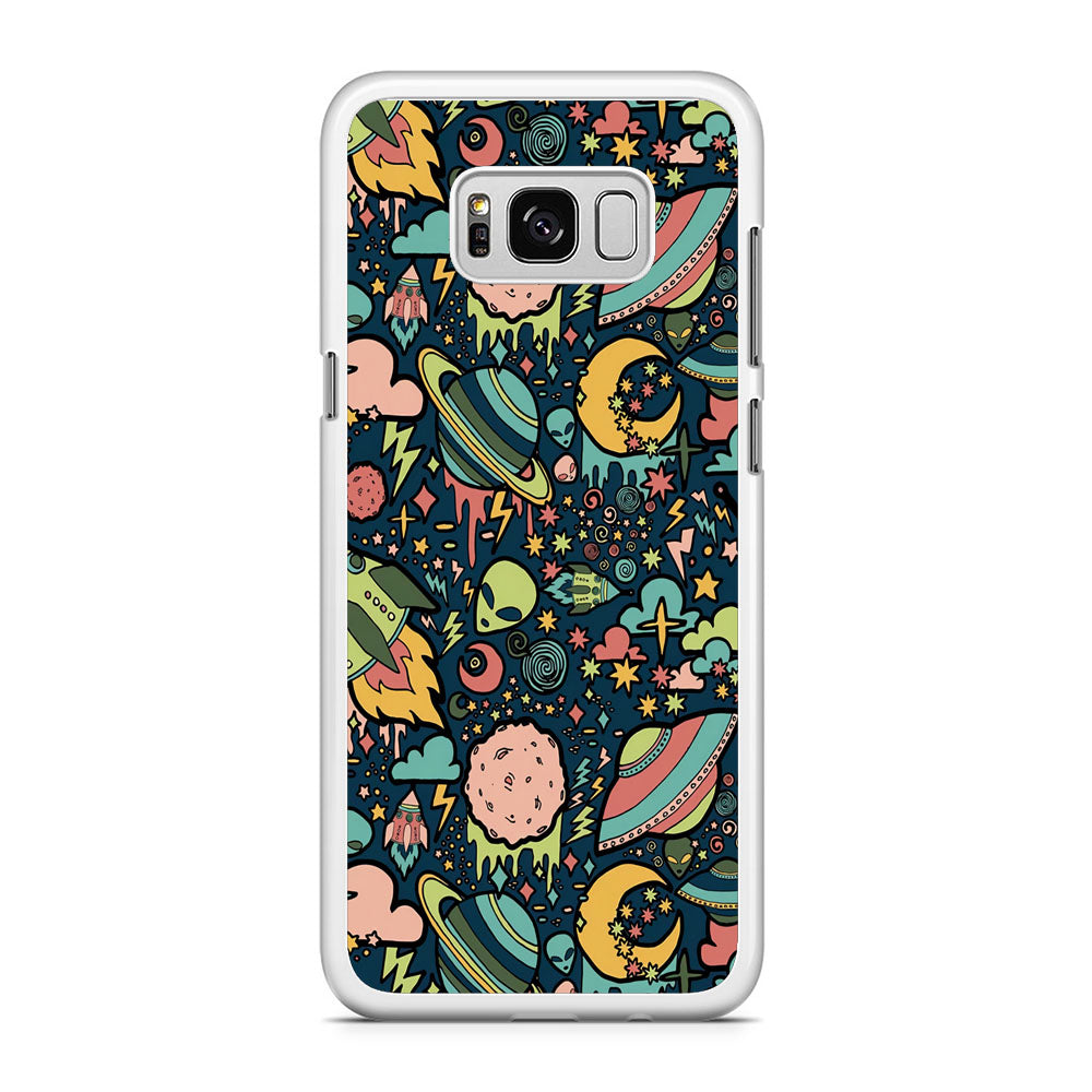 Space Content Art Samsung Galaxy S8 Plus Case