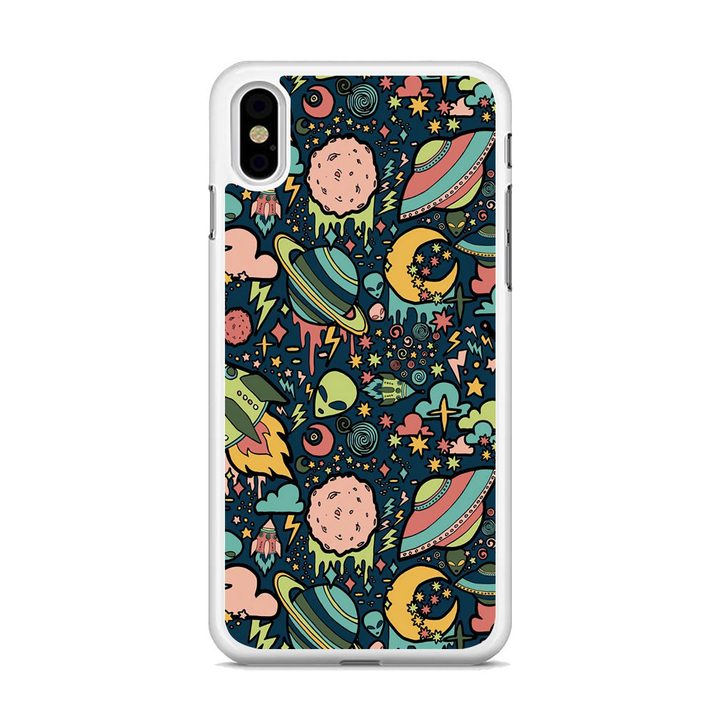 Space Content Art iPhone XS Case