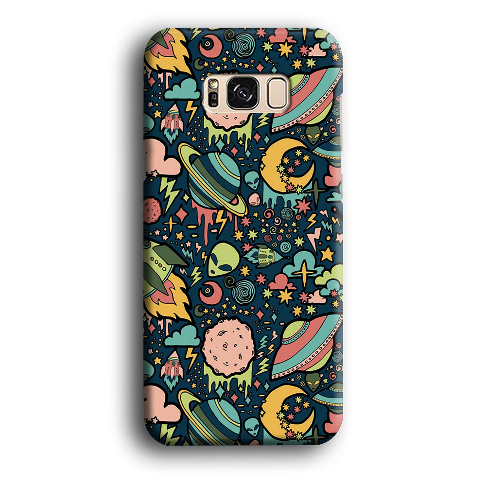 Space Content Art Samsung Galaxy S8 Plus Case