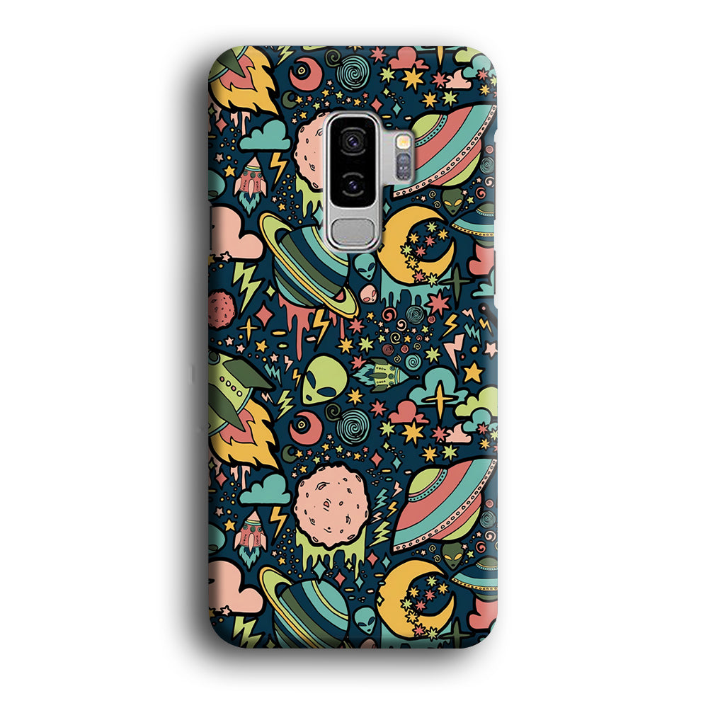 Space Content Art Samsung Galaxy S9 Plus Case