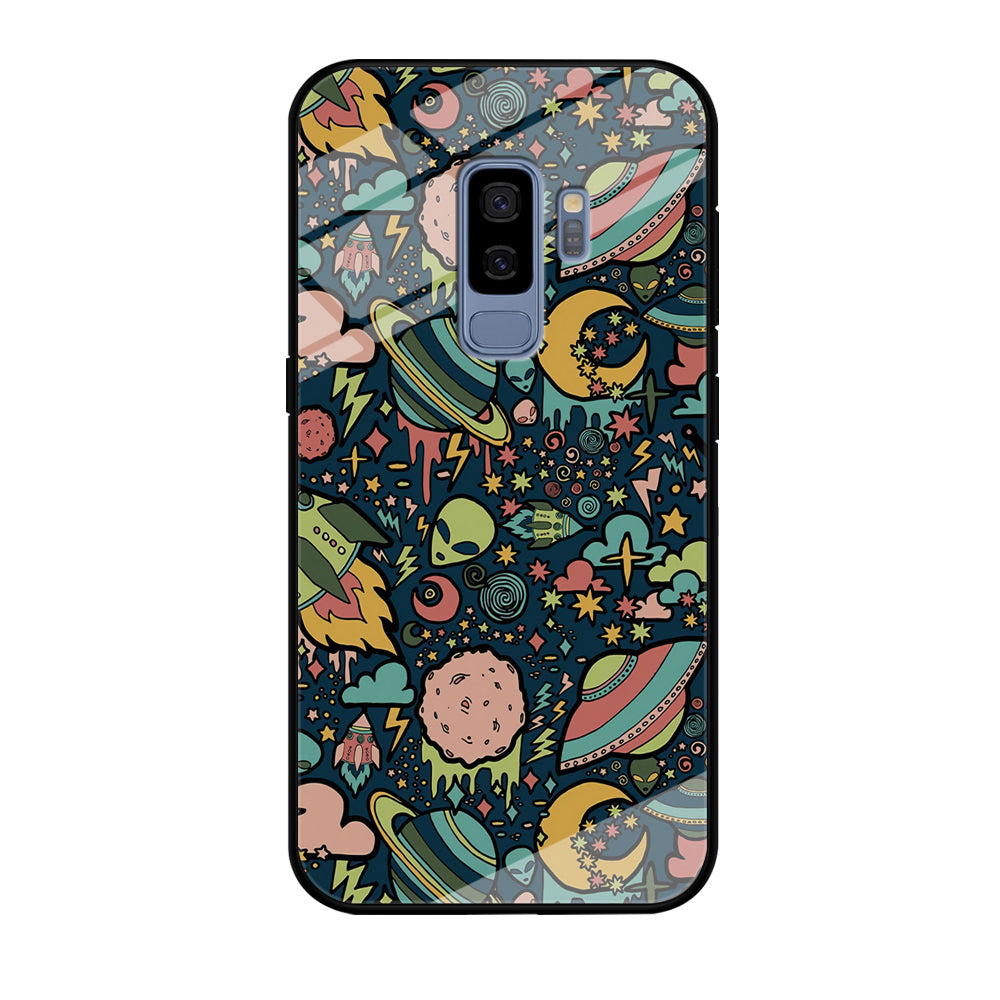 Space Content Art Samsung Galaxy S9 Plus Case