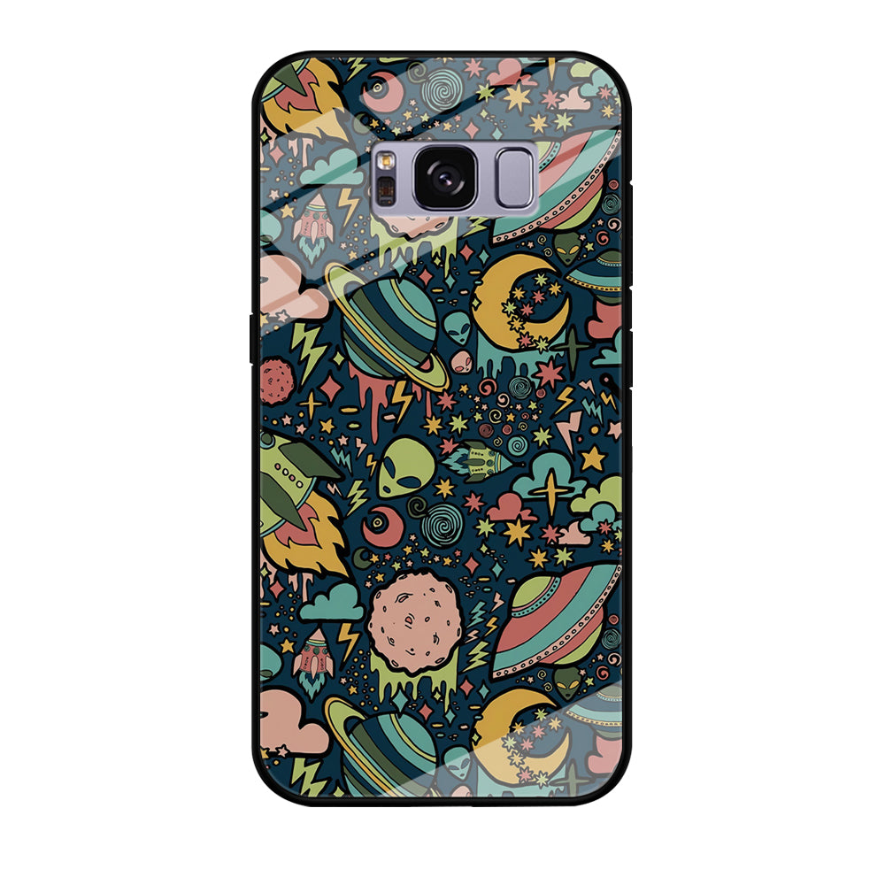 Space Content Art Samsung Galaxy S8 Plus Case
