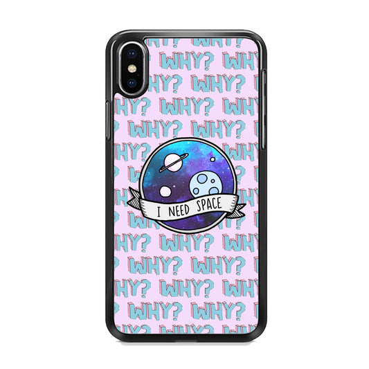 Space for The Needy iPhone XS Case