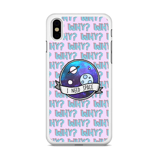 Space for The Needy iPhone X Case