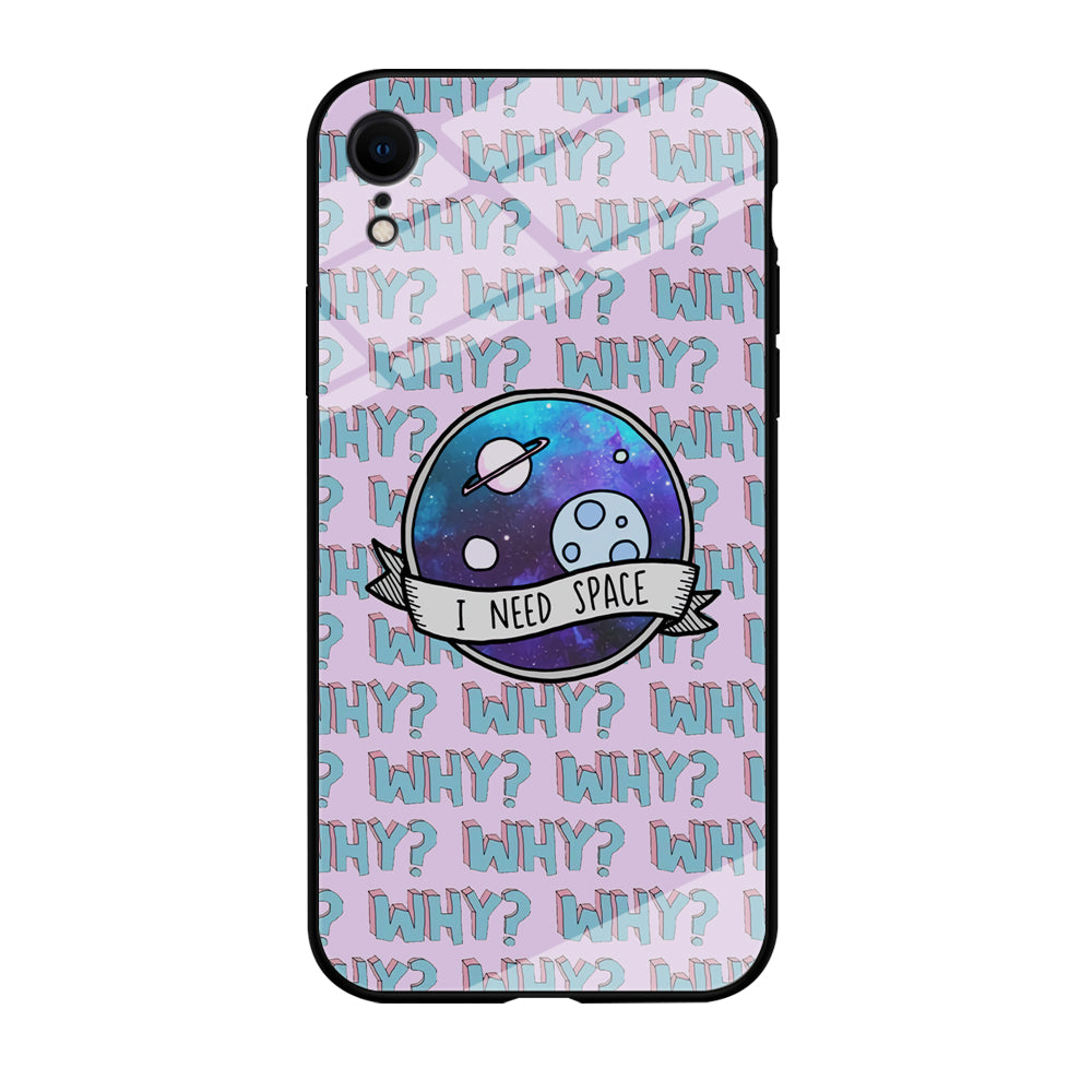 Space for The Needy iPhone XR Case