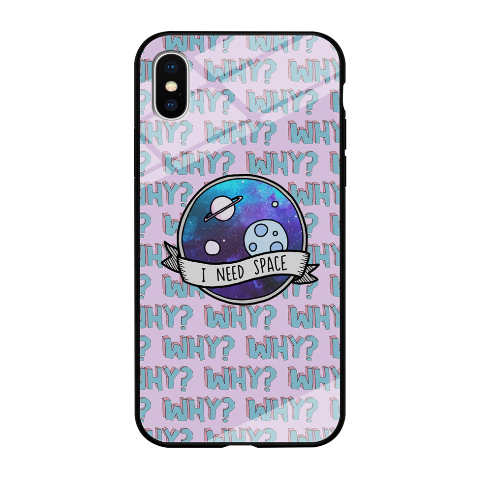 Space for The Needy iPhone X Case