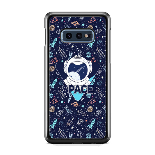 Space with Cosmic Life Samsung Galaxy S10E Case