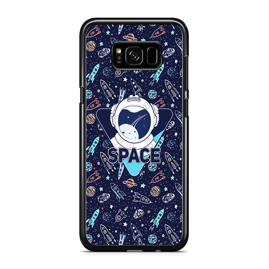 Space with Cosmic Life Samsung Galaxy S8 Case