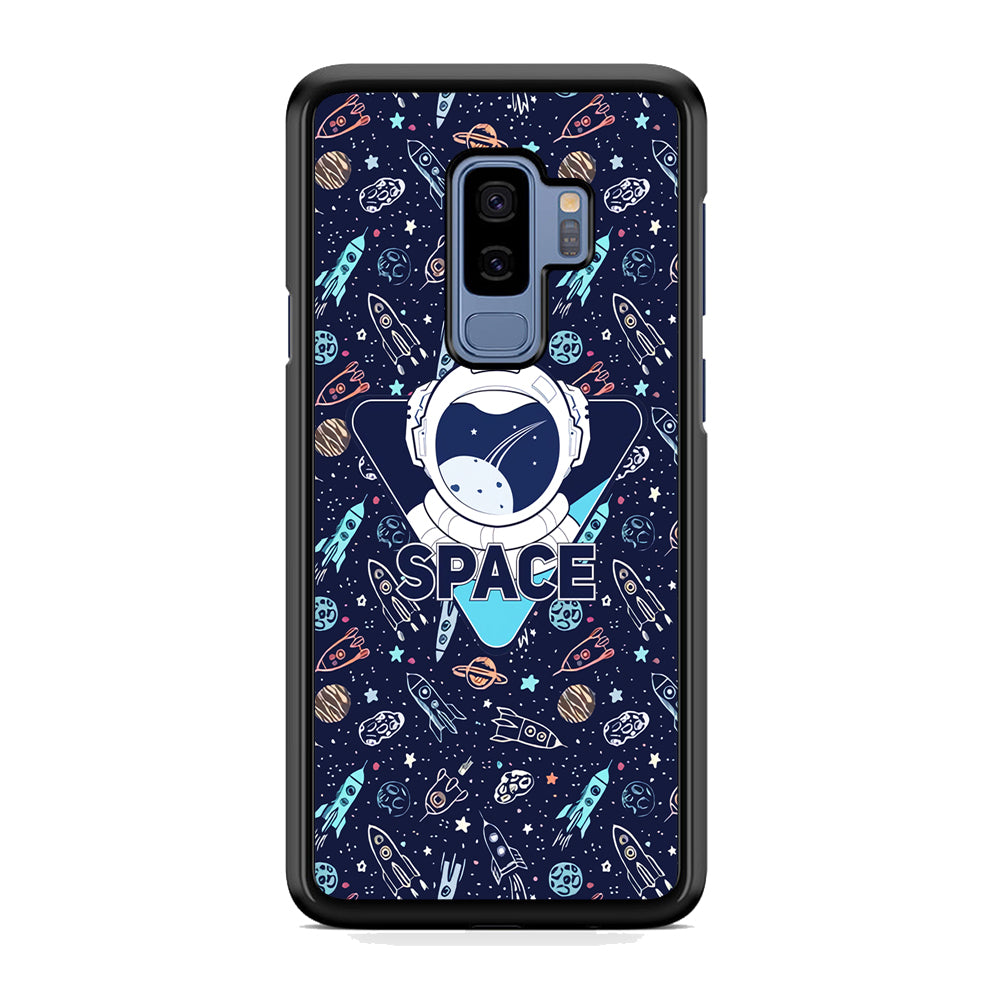 Space with Cosmic Life Samsung Galaxy S9 Plus Case